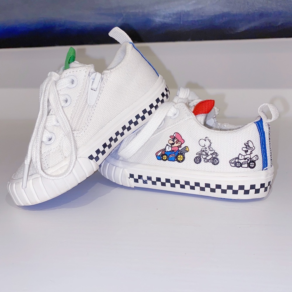 Zara “mario and luigi” toddler sneakers